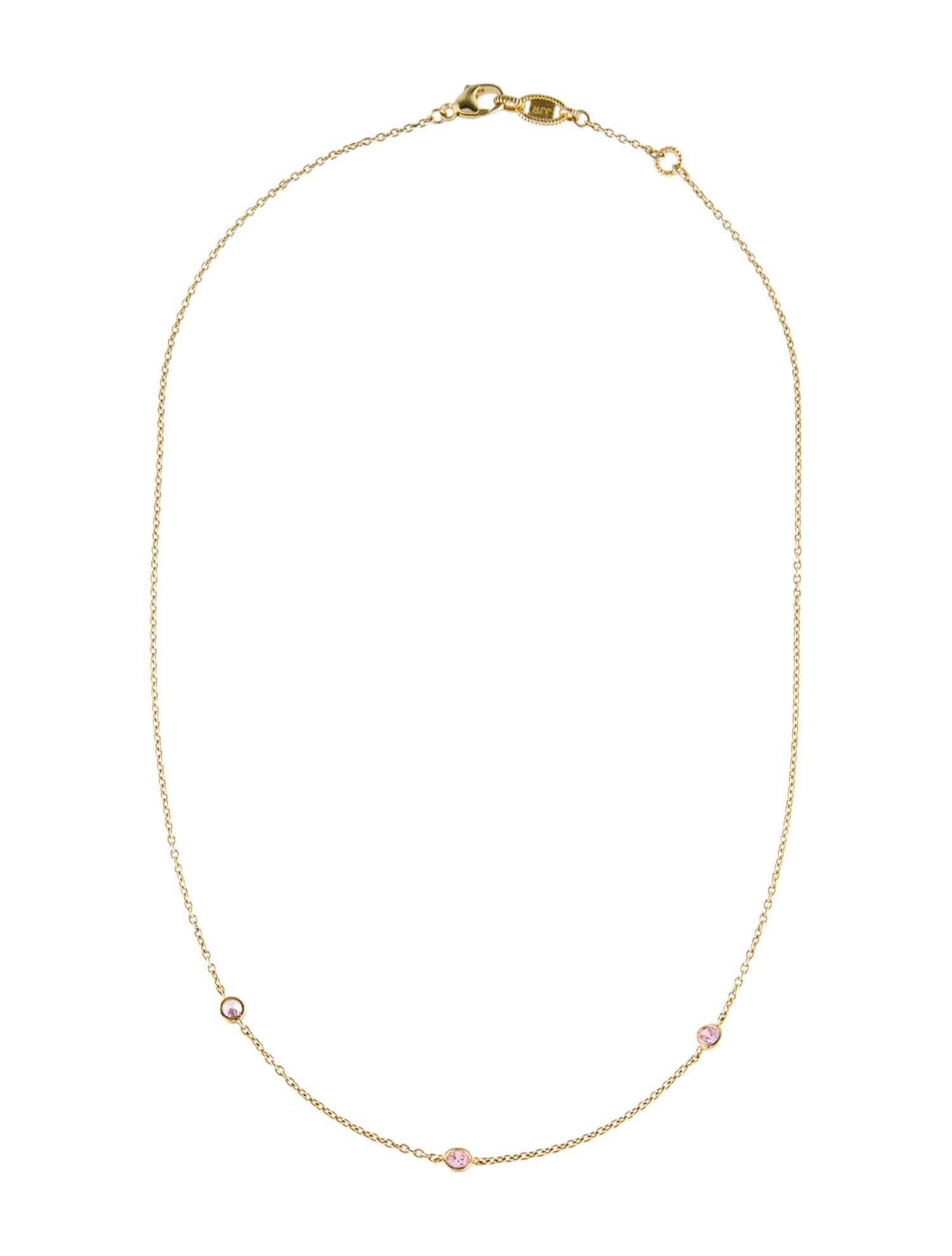 Judith Ripka Cubic Zirconia Station Necklace