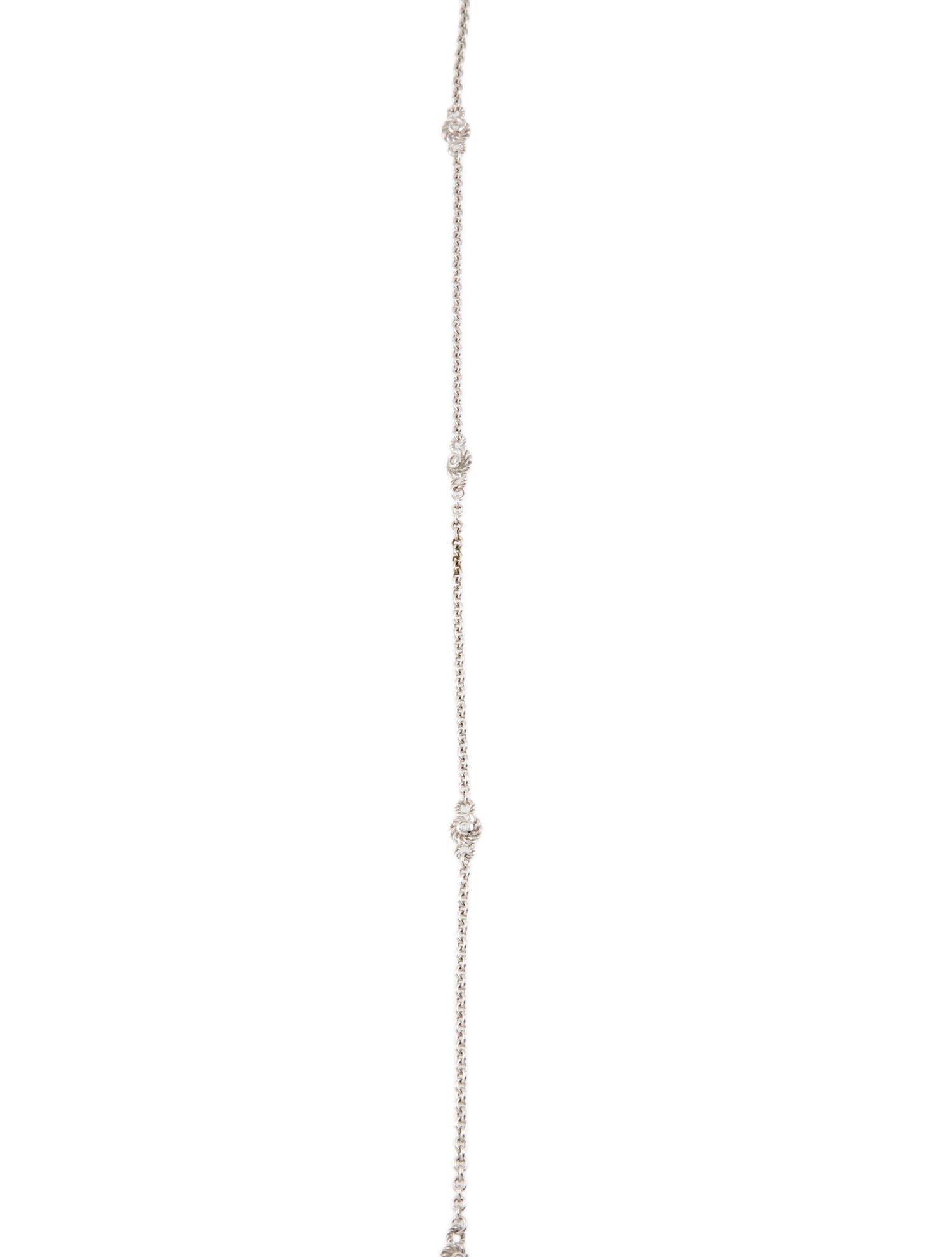 Judith Ripka Cubic Zirconia Station Necklace