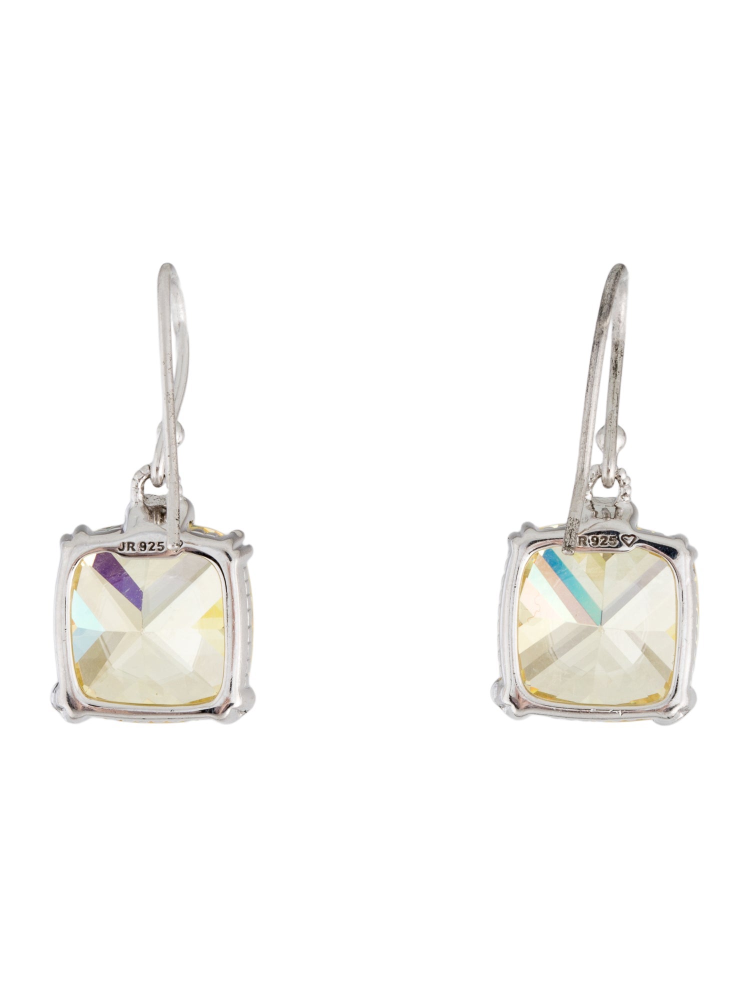 Judith Ripka Cubic Zirconia Drop Earrings