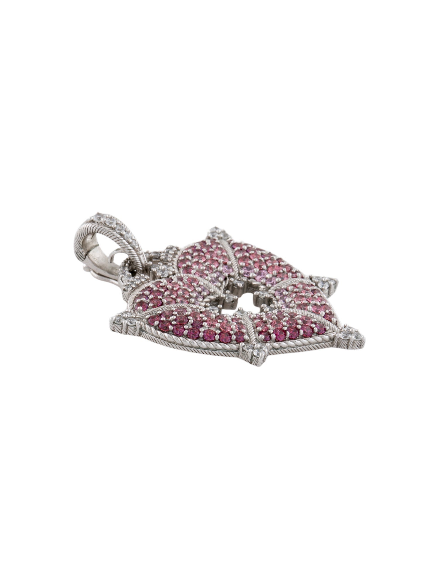 Judith Ripka Cubic Zirconia Heart Pendant