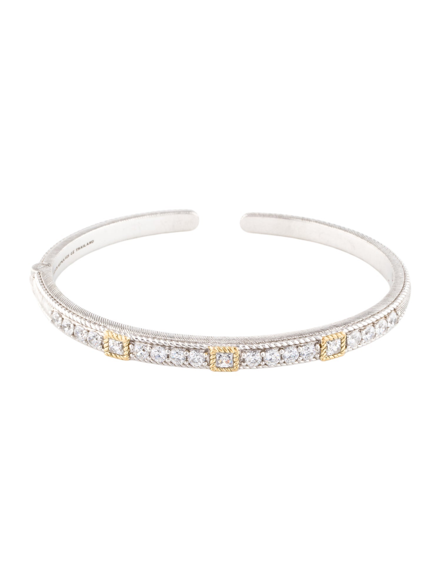 Judith Ripka Cubic Zirconia Cuff Bracelet