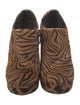 Jerome C. Rousseau Ponyhair Animal Print Boots