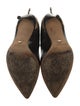 Jerome C. Rousseau Leather Slingback Pumps