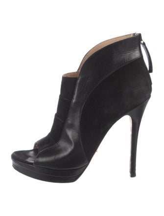 Jerome C. Rousseau Suede Lace-Up Boots