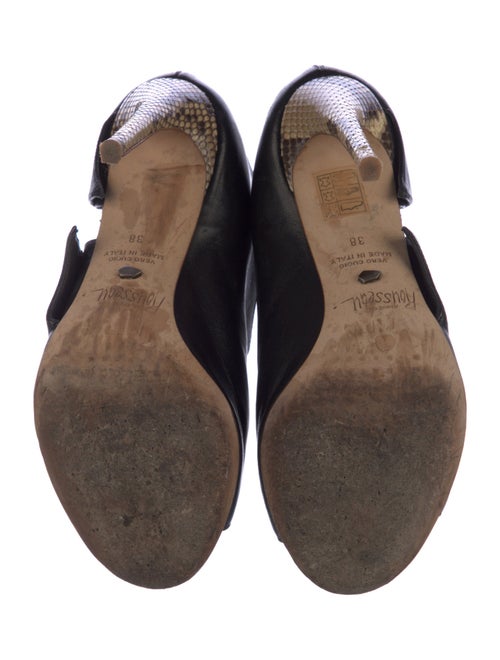 Jerome C. Rousseau Leather D'Orsay Pumps