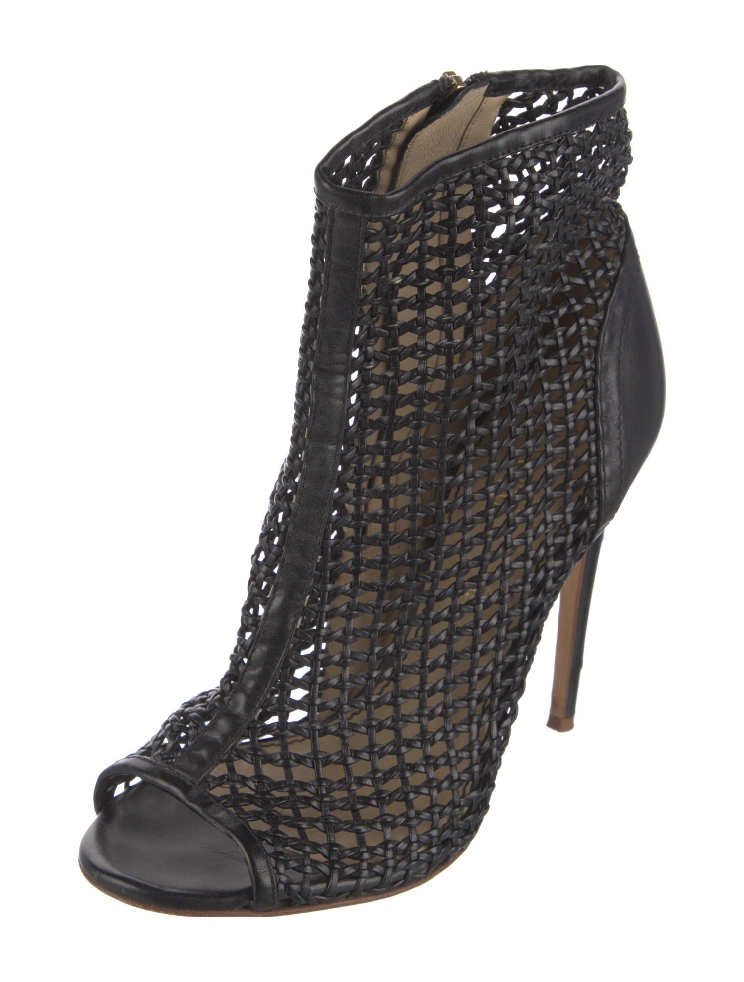 Jerome C. Rousseau Leather Printed Pumps