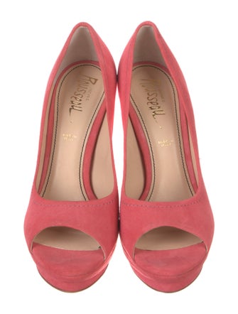 Jerome C. Rousseau Suede Pumps