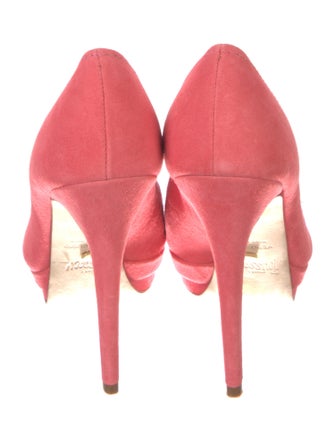 Jerome C. Rousseau Suede Pumps