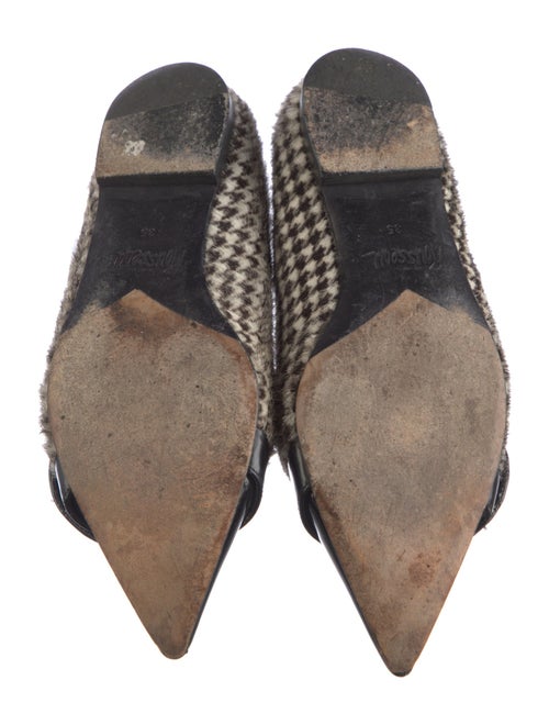 Jerome C. Rousseau Velvet Printed Flats