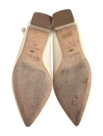 Jerome C. Rousseau Leather Printed Flats