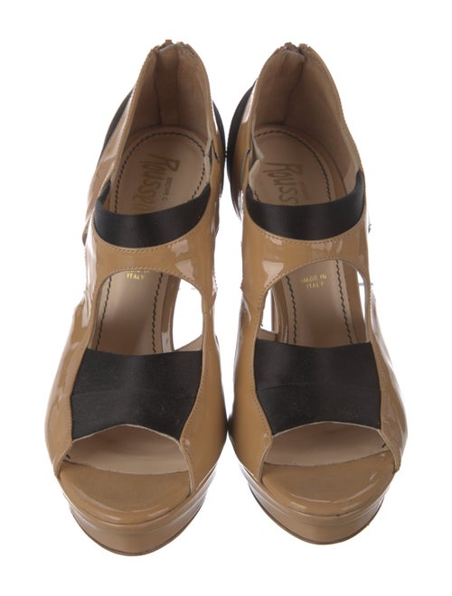 Jerome C. Rousseau Patent Leather Pumps