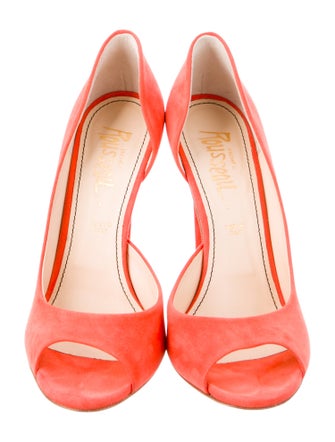 Jerome C. Rousseau Suede Slingback Sandals