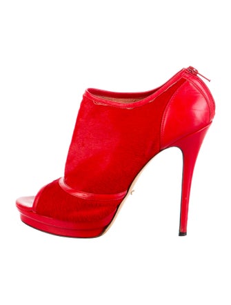 Jerome C. Rousseau Ponyhair Pumps