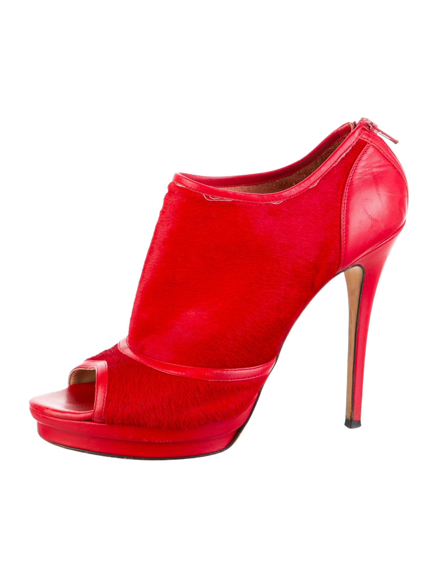 Jerome C. Rousseau Ponyhair Pumps