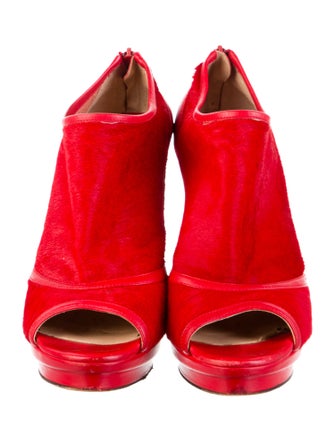 Jerome C. Rousseau Ponyhair Pumps