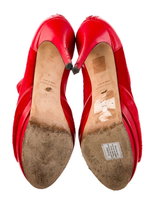 Jerome C. Rousseau Ponyhair Pumps