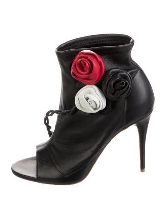 Jerome C. Rousseau Leather Braided Accents Sandals