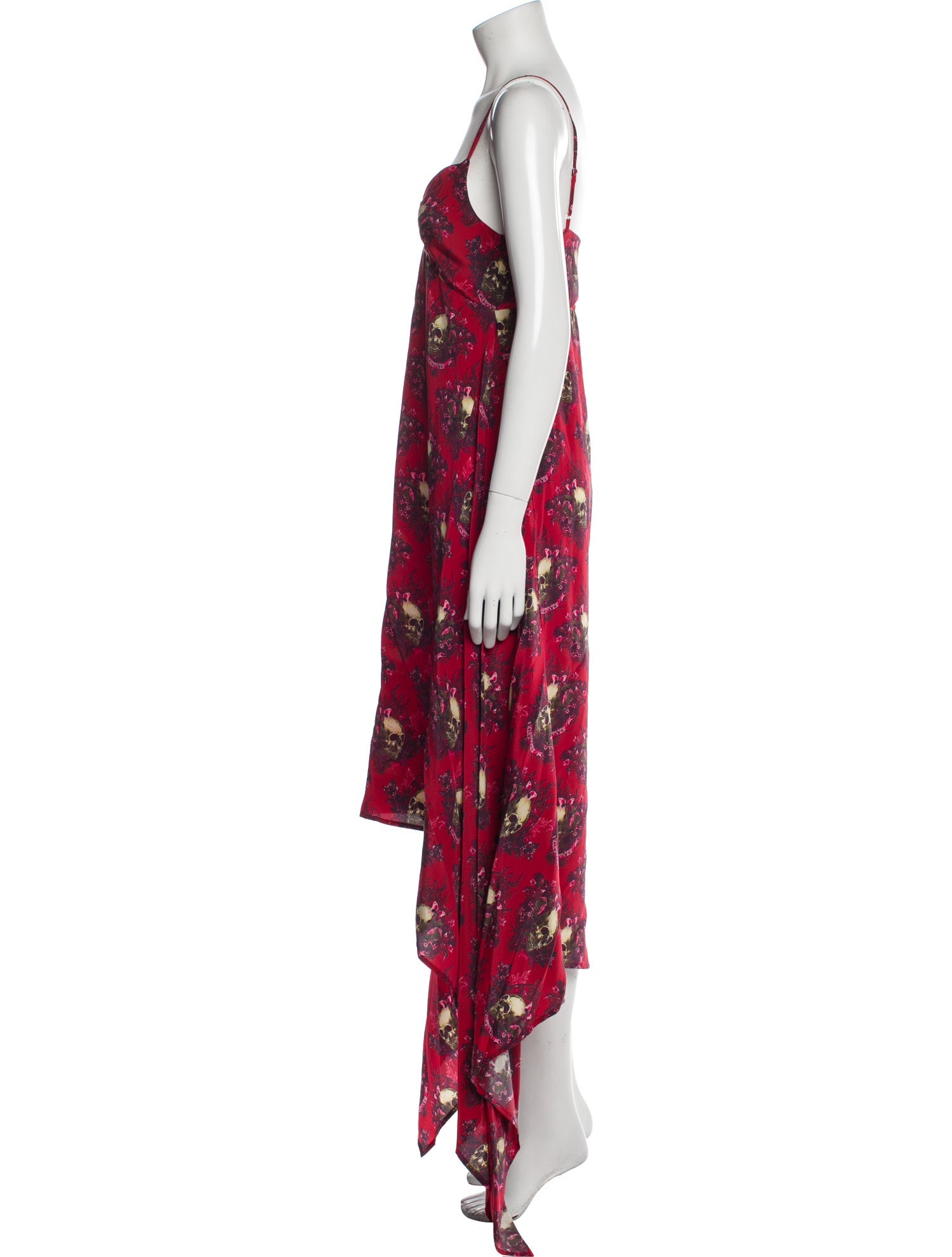 John Richmond Silk Long Dress w/ Tags