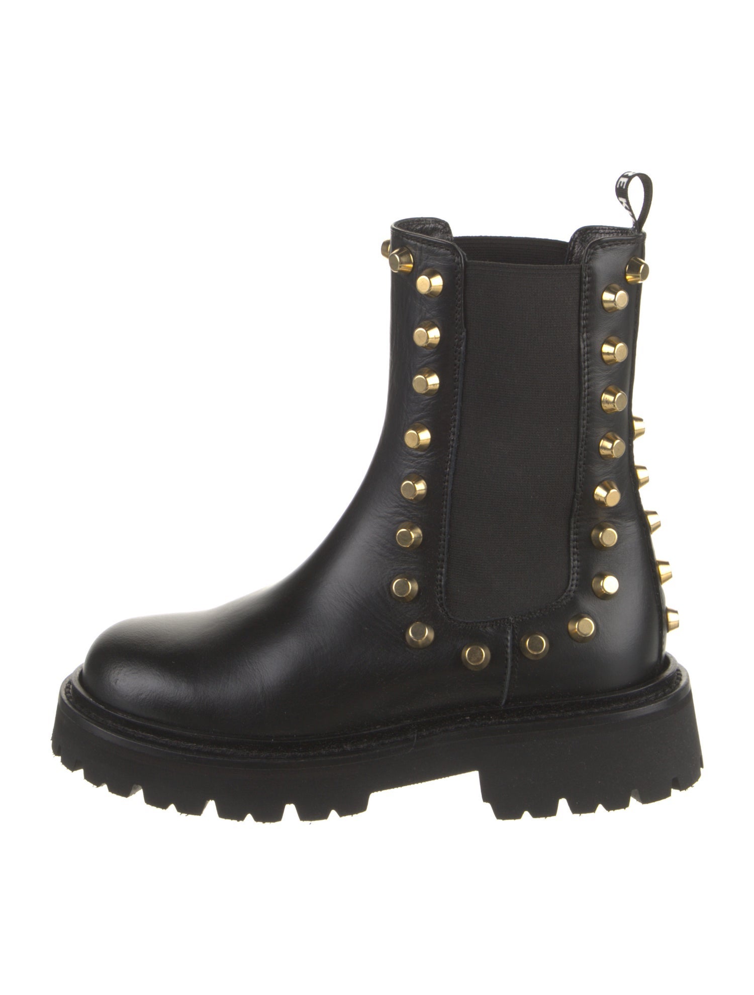 John Richmond Leather Studded Accents Chelsea Boots w/ Tags