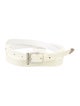 John Richmond Embossed Leather Belt