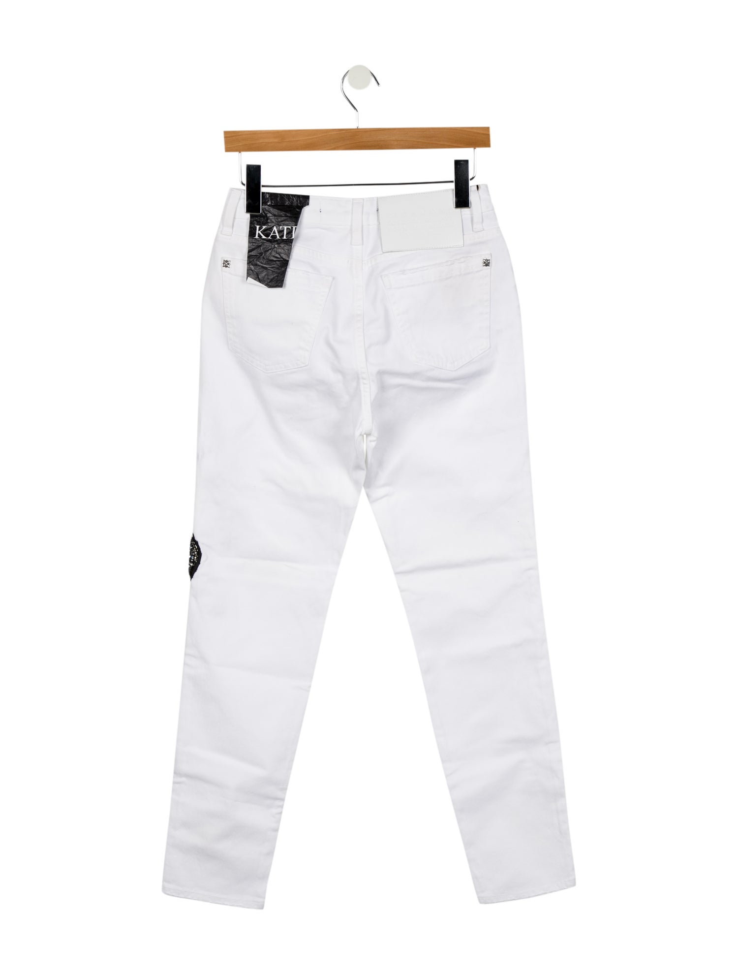 John Richmond Mid-Rise Skinny Leg Jeans