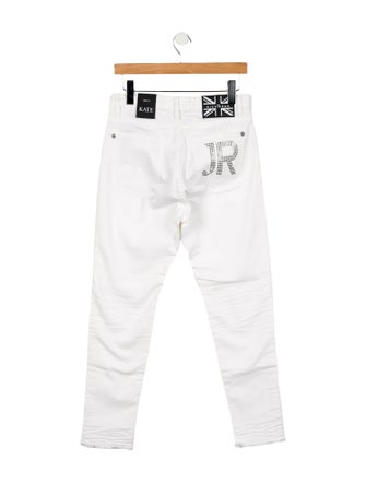 John Richmond High-Rise Skinny Leg Jeans