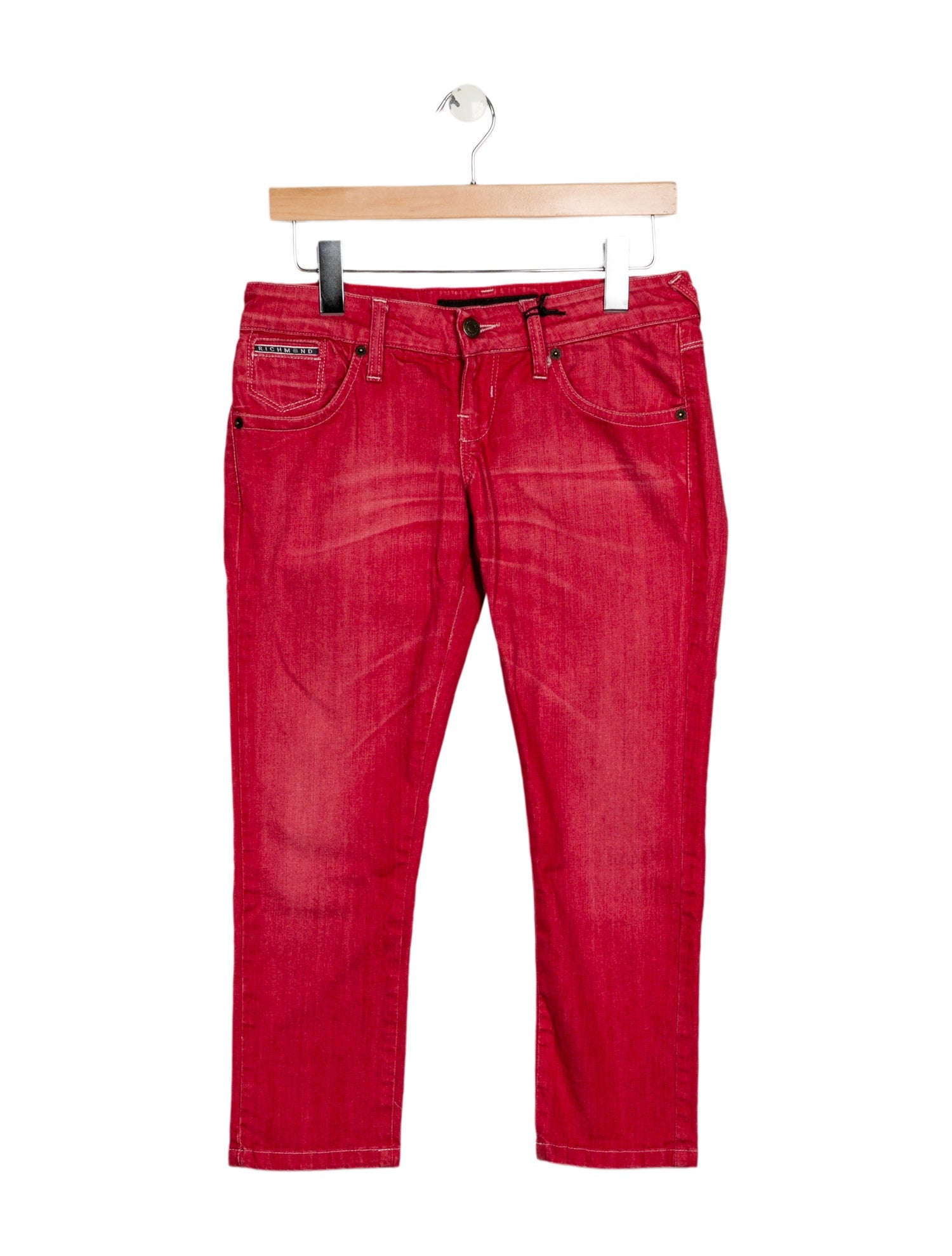 John Richmond Low-Rise Skinny Leg Jeans w/ Tags