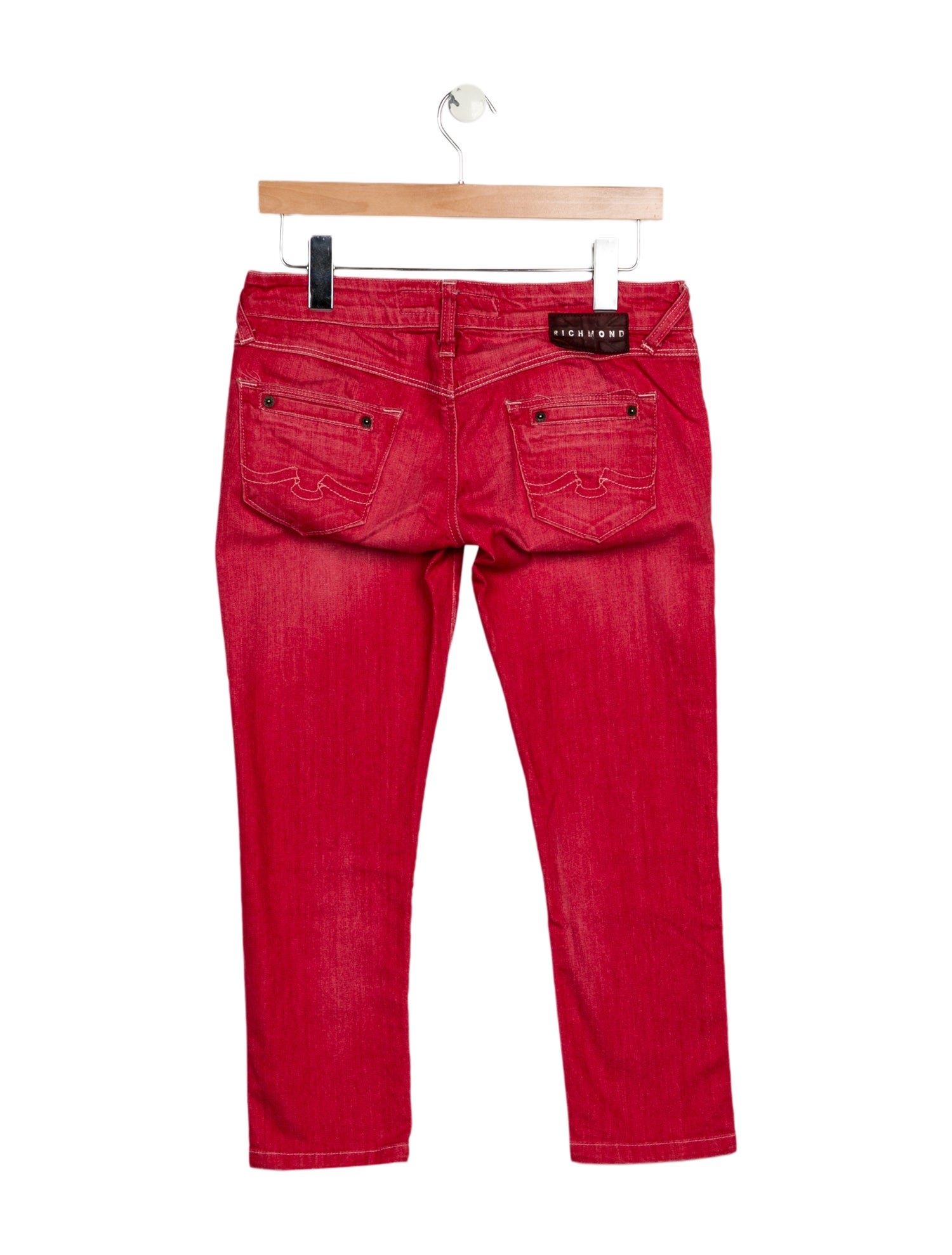 John Richmond Low-Rise Skinny Leg Jeans w/ Tags