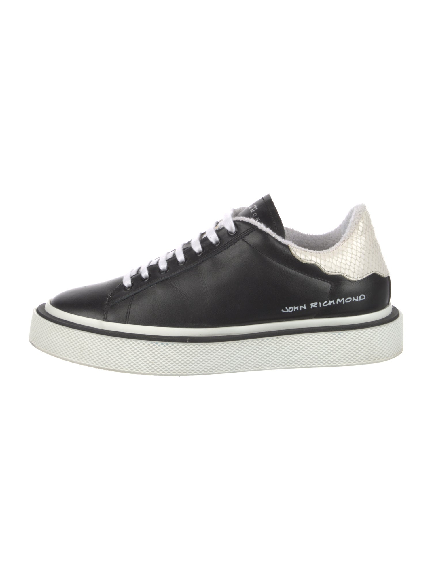 John Richmond Leather Athletic Sneakers