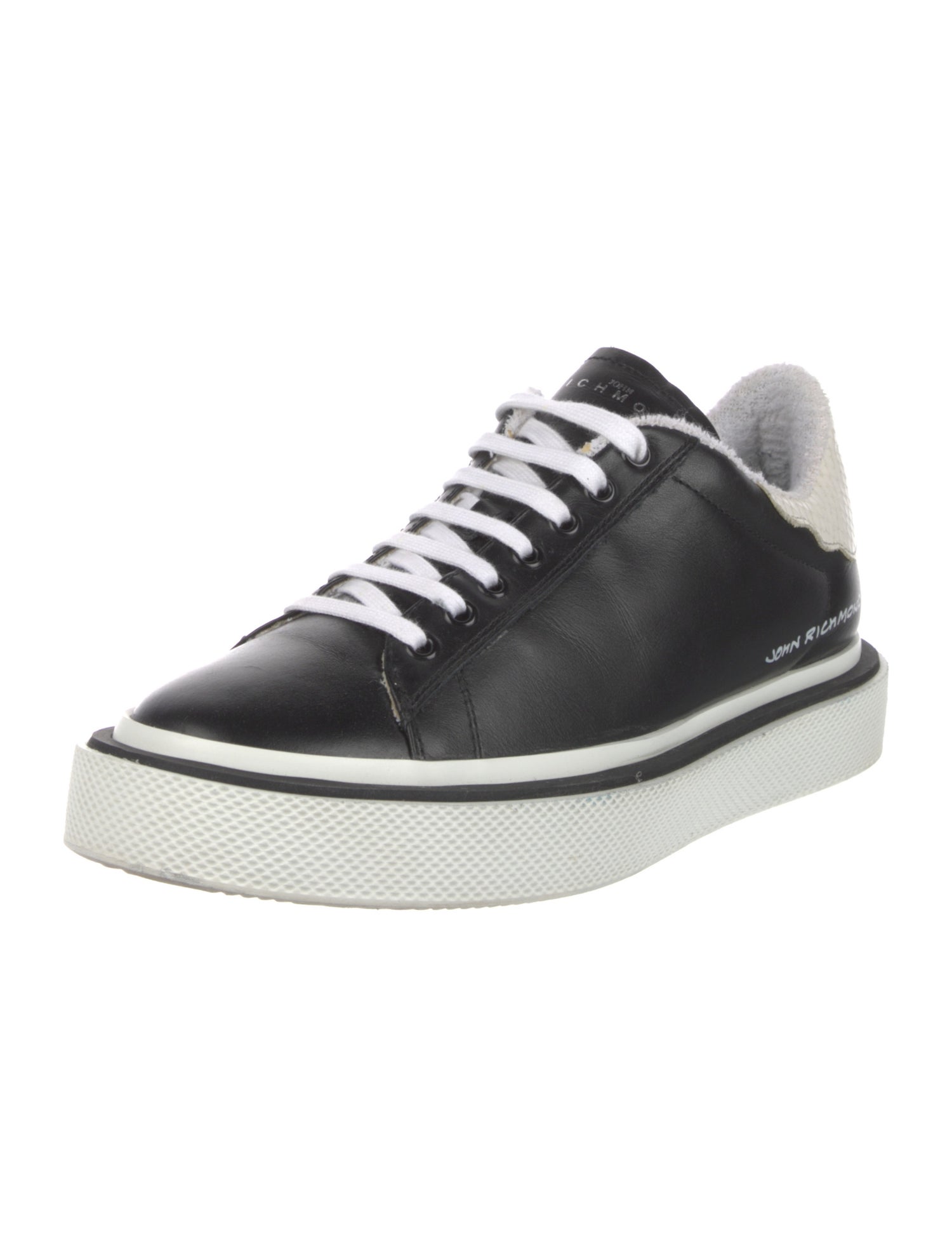 John Richmond Leather Athletic Sneakers