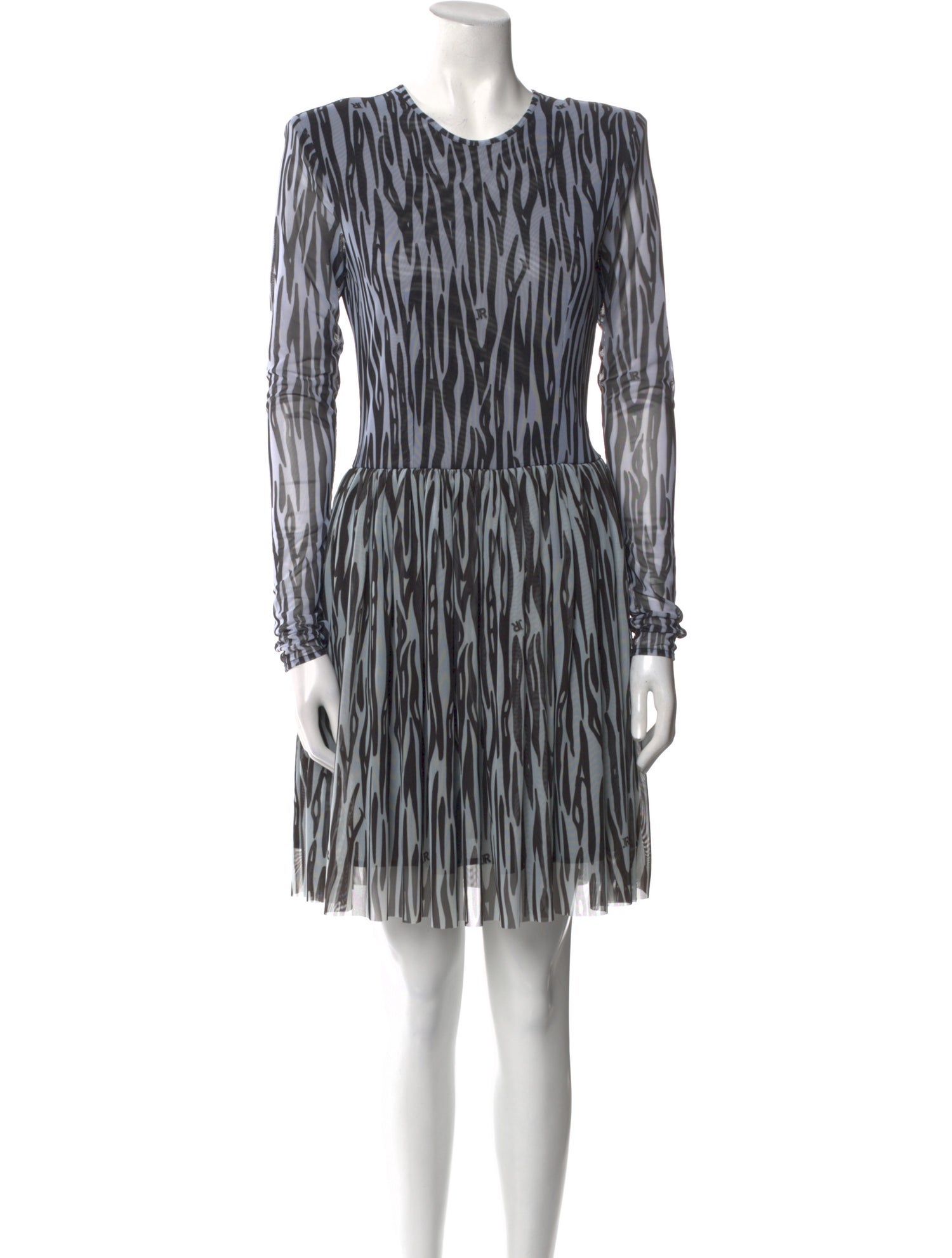 John Richmond Striped Mini Dress