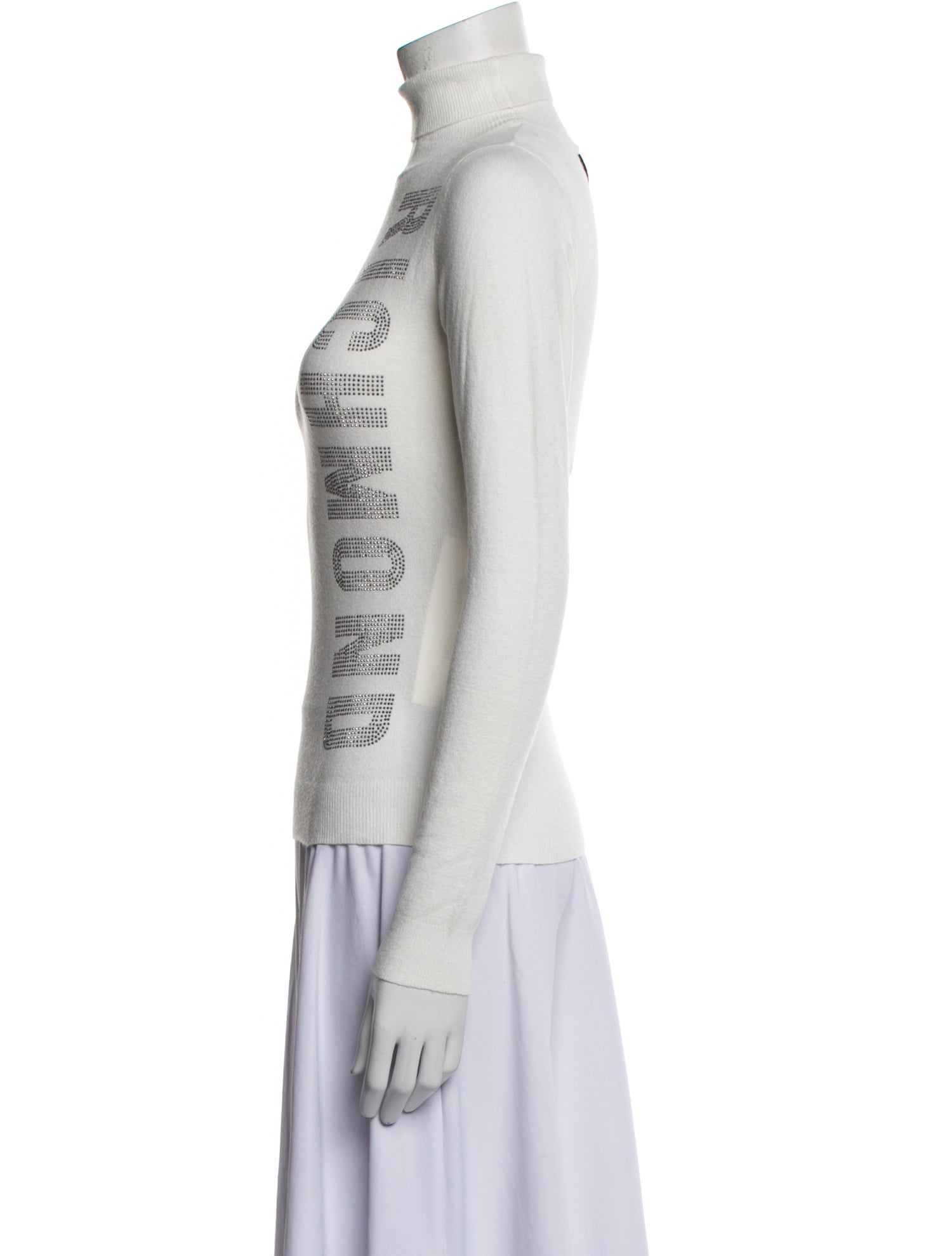 John Richmond Turtleneck Long Sleeve Sweatshirt