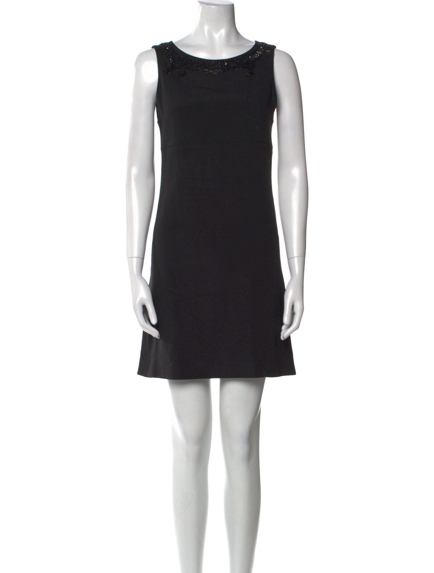 John Richmond Scoop Neck Mini Dress