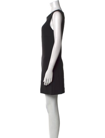 John Richmond Scoop Neck Mini Dress