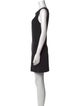 John Richmond Scoop Neck Mini Dress