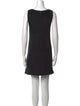 John Richmond Scoop Neck Mini Dress