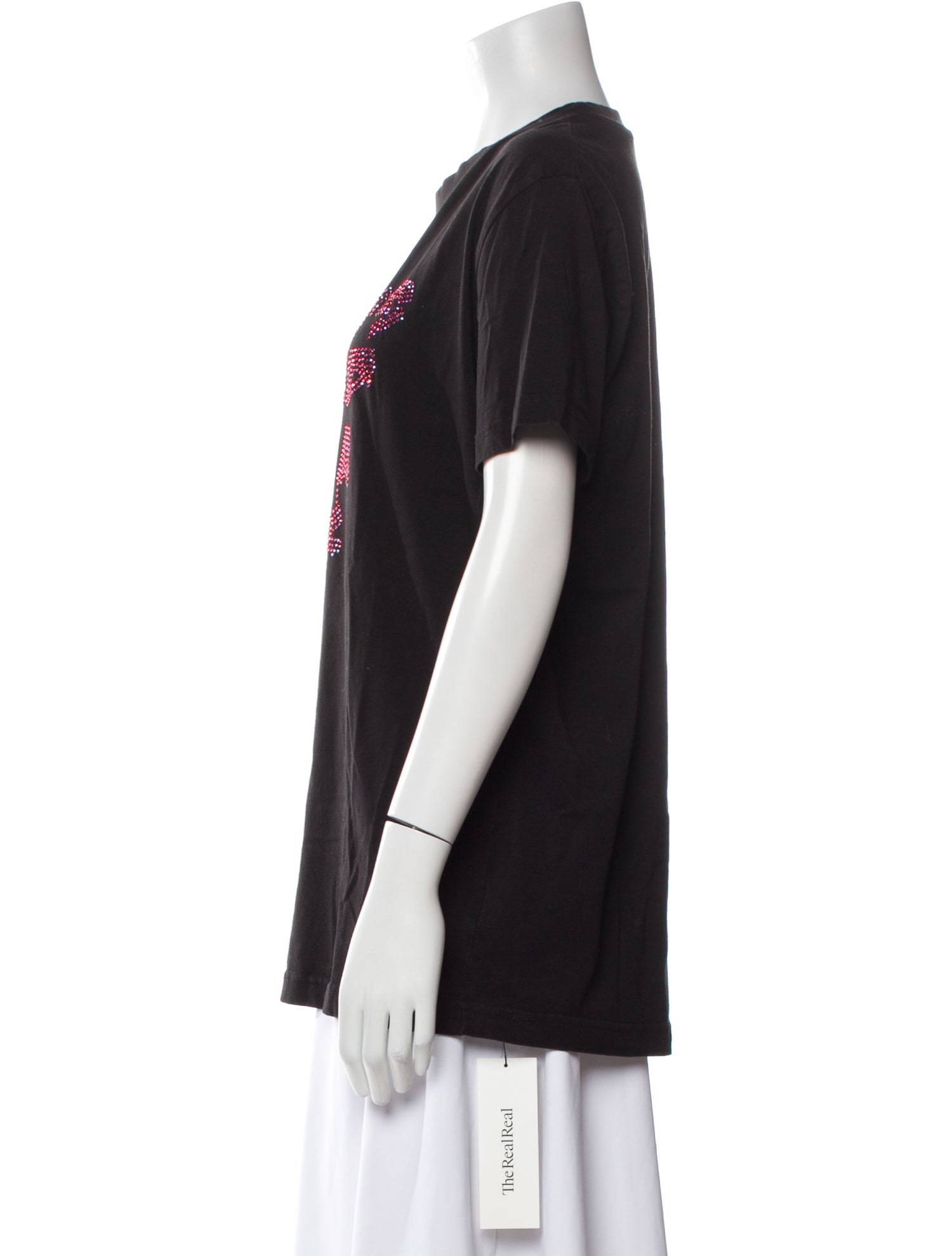 John Richmond Graphic Print Crew Neck T-Shirt