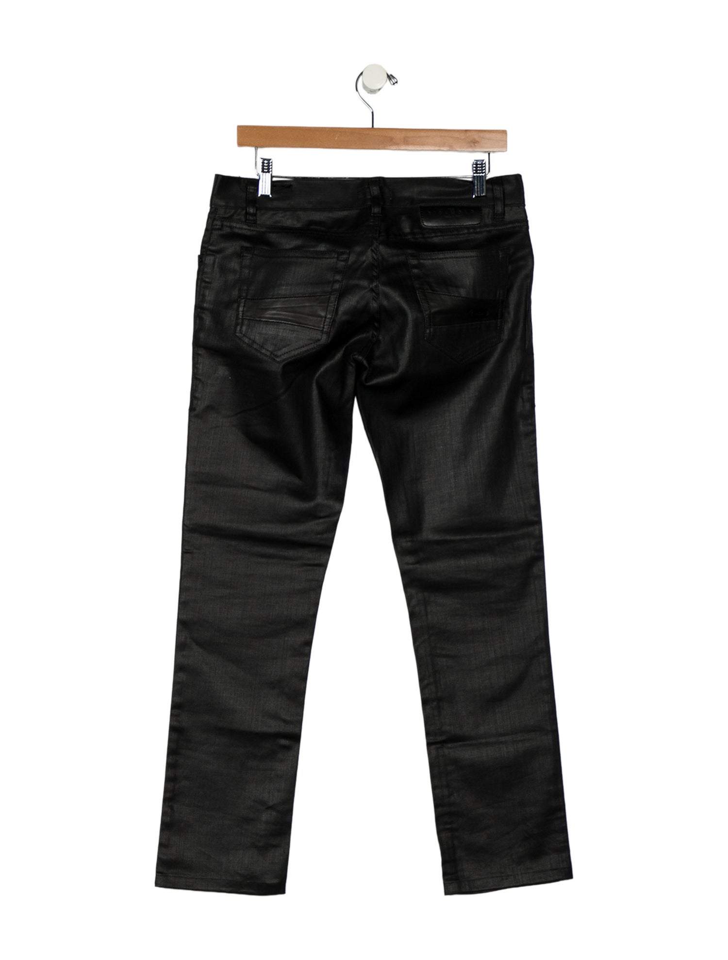 John Richmond Low-Rise Straight Leg Jeans