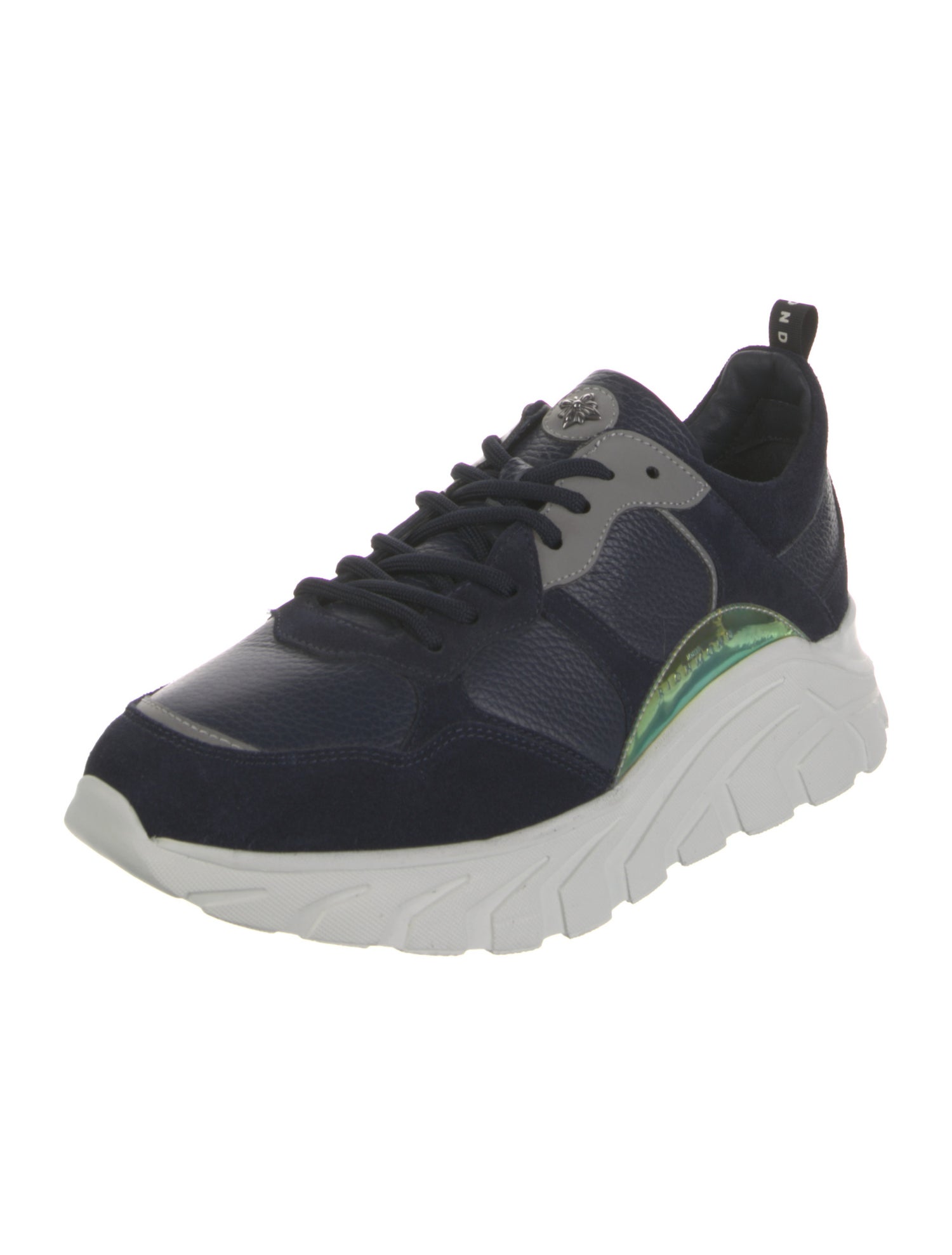 John Richmond Suede Printed Sneakers