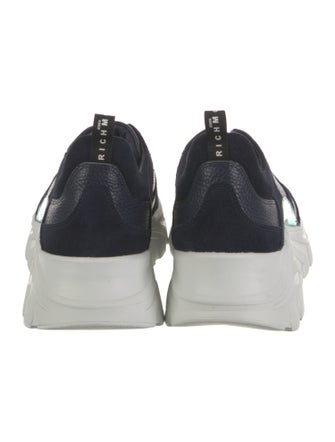 John Richmond Suede Printed Sneakers