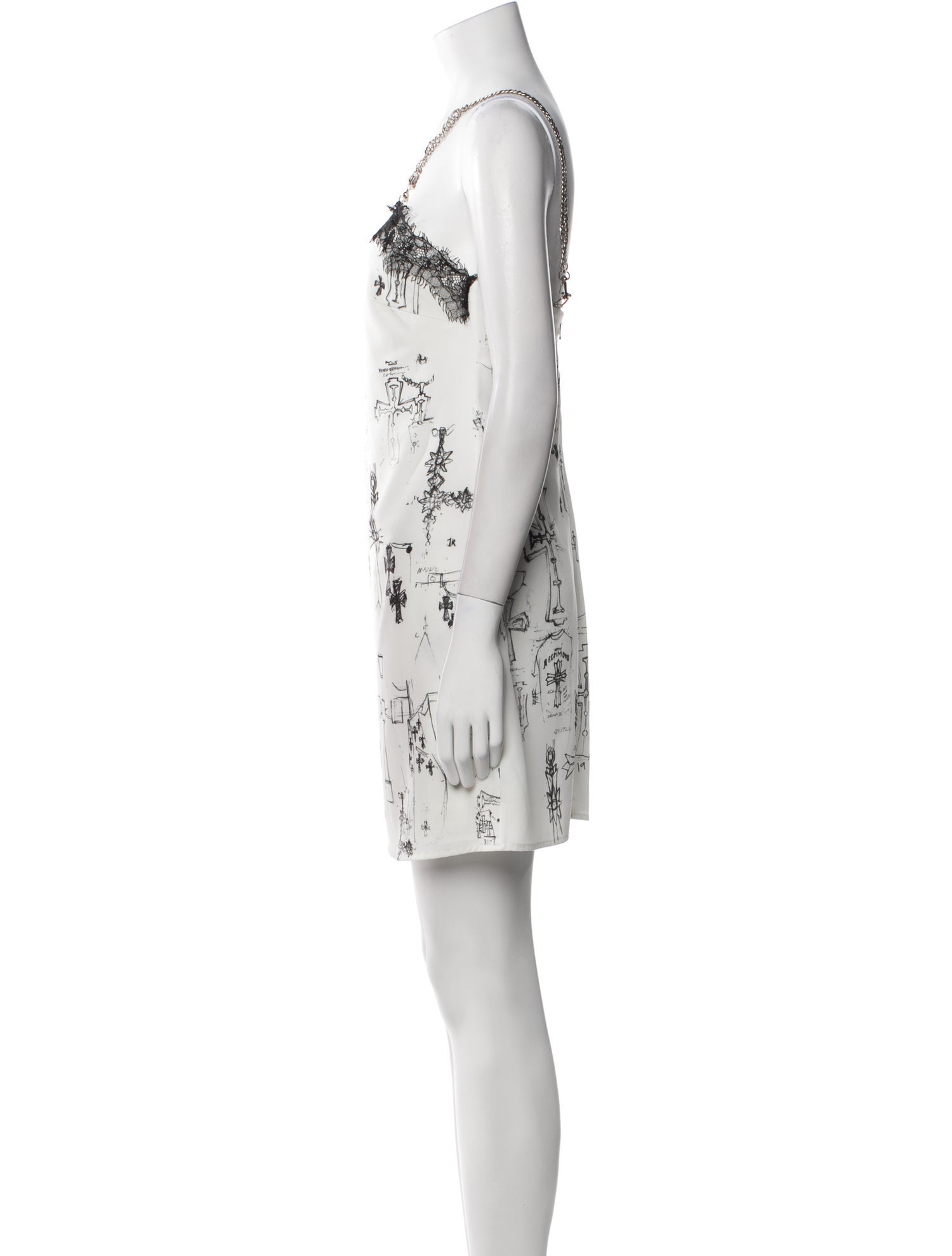 John Richmond Printed Mini Dress