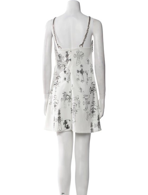 John Richmond Printed Mini Dress