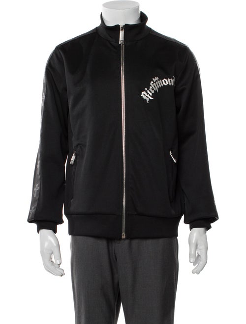 John Richmond Graphic Print Windbreaker