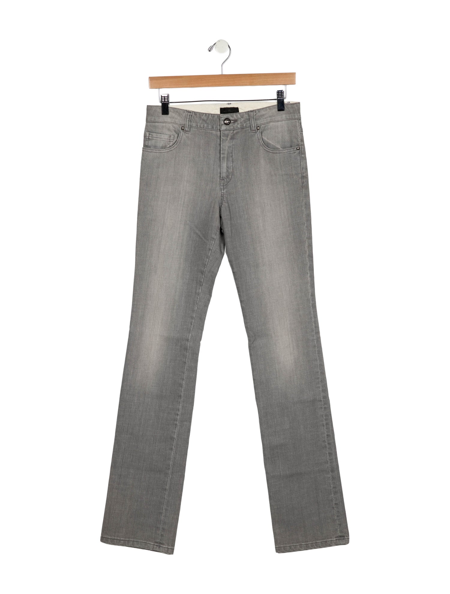 John Richmond Mid-Rise Straight Leg Jeans w/ Tags
