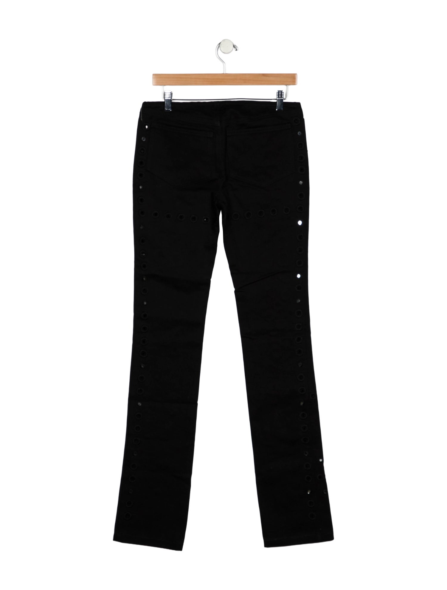 John Richmond Low-Rise Straight Leg Jeans