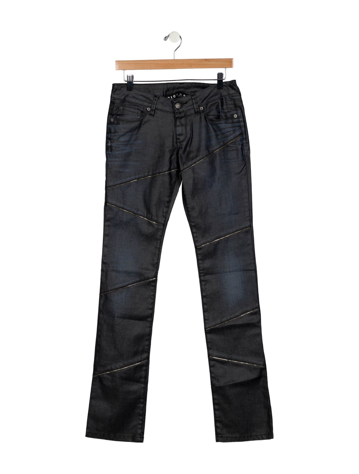 John Richmond Low-Rise Straight Leg Jeans w/ Tags