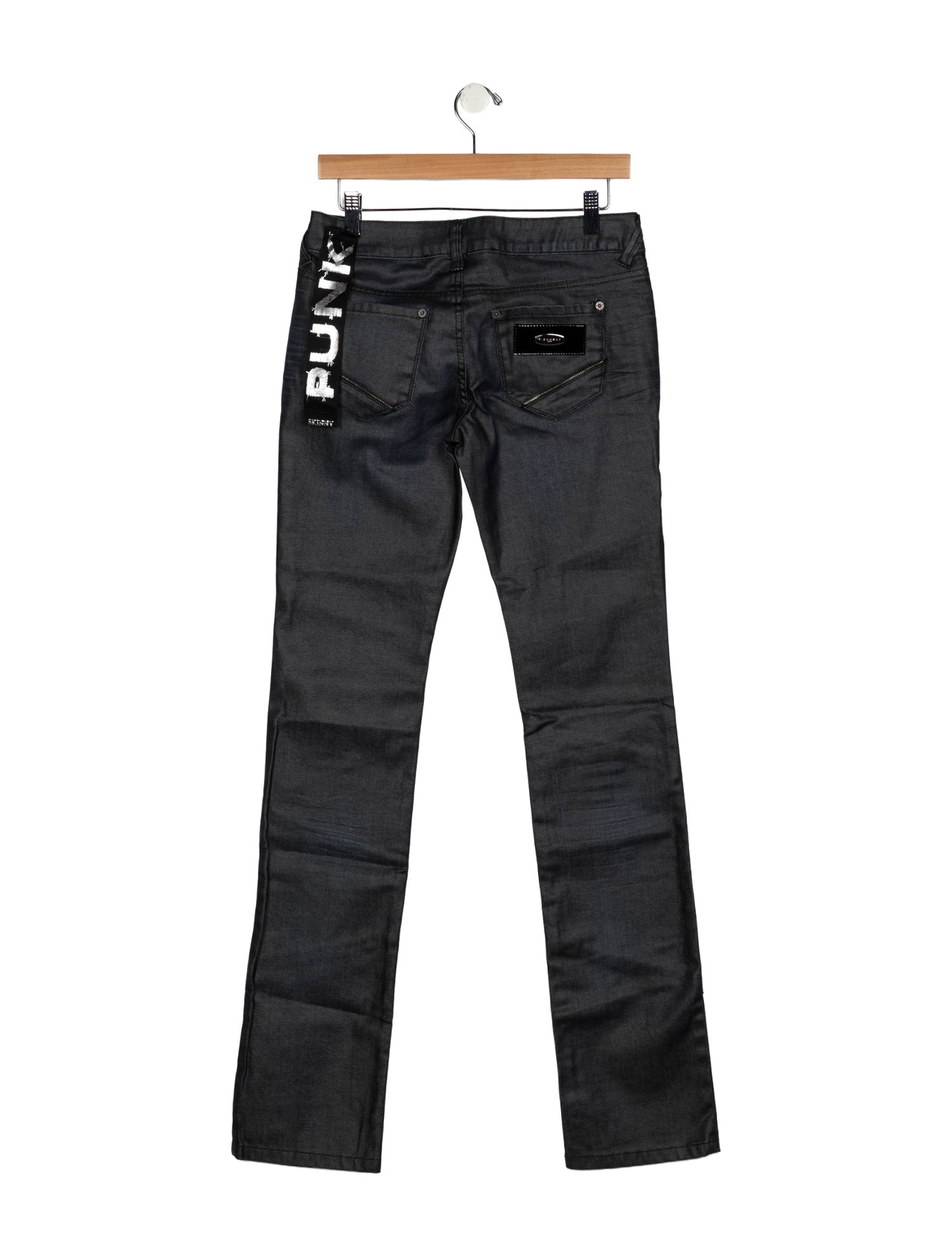 John Richmond Low-Rise Straight Leg Jeans w/ Tags