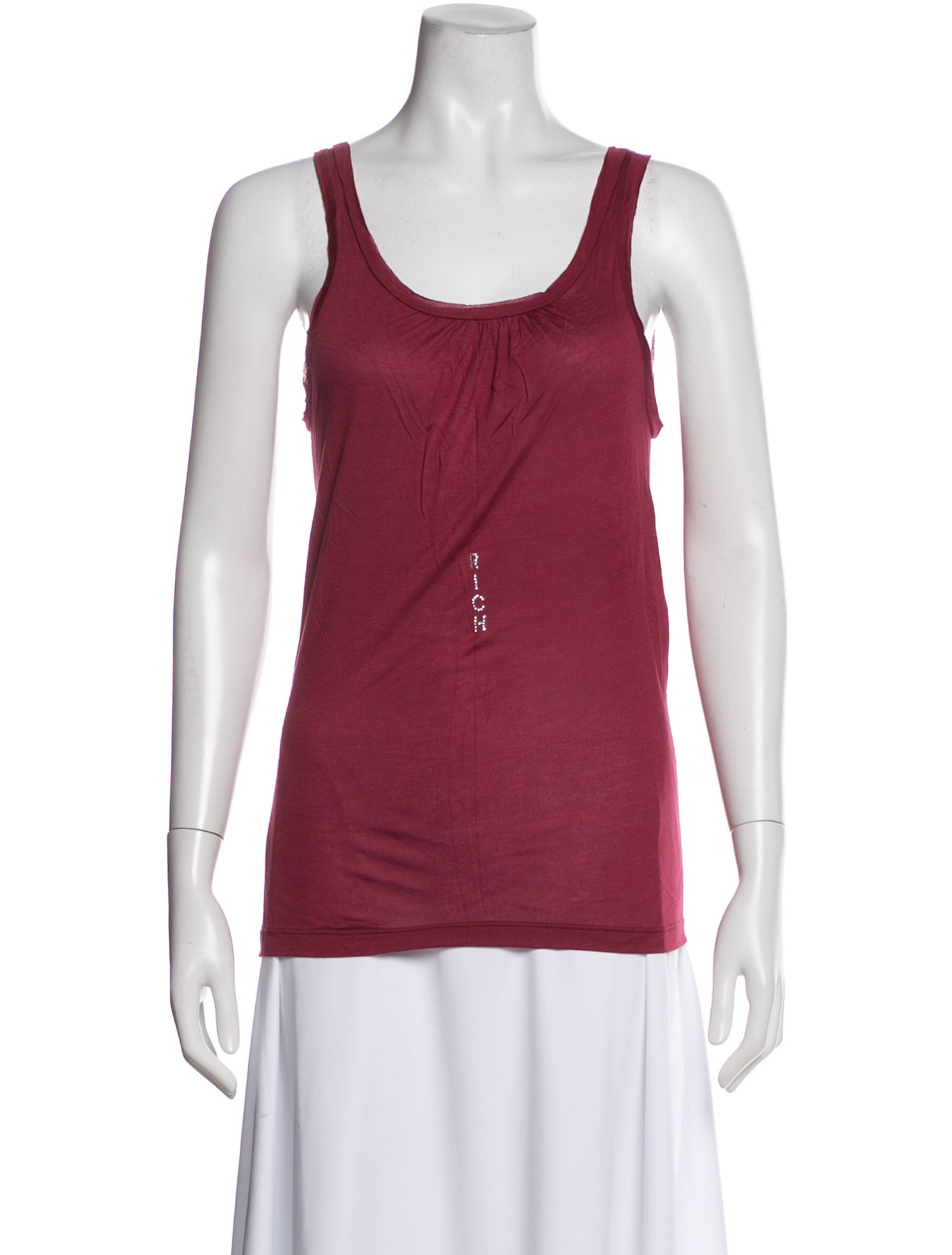 John Richmond Scoop Neck Sleeveless Top w/ Tags