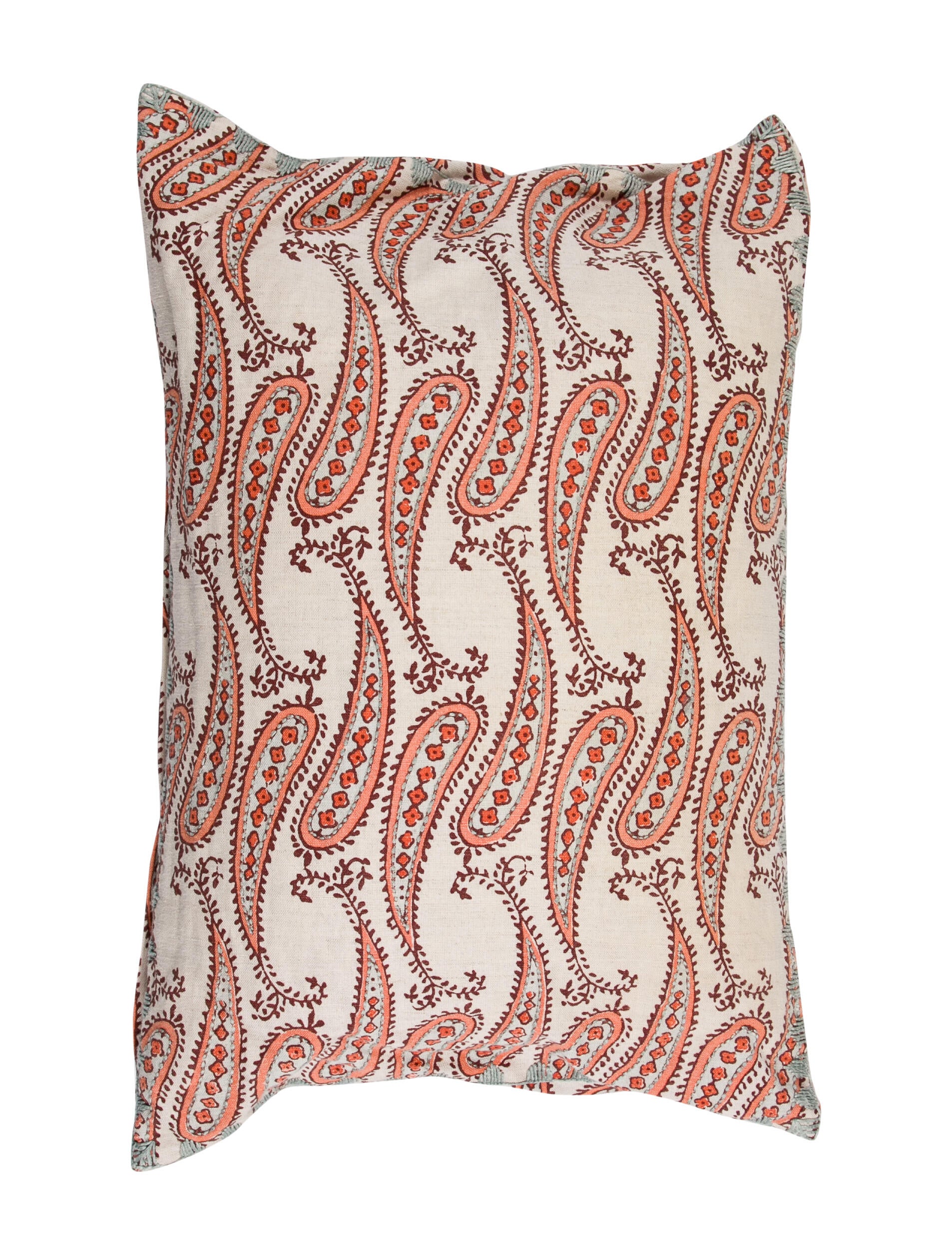 John Robshaw Linen printed Throw Pillow Pillows, Pillows & Throws