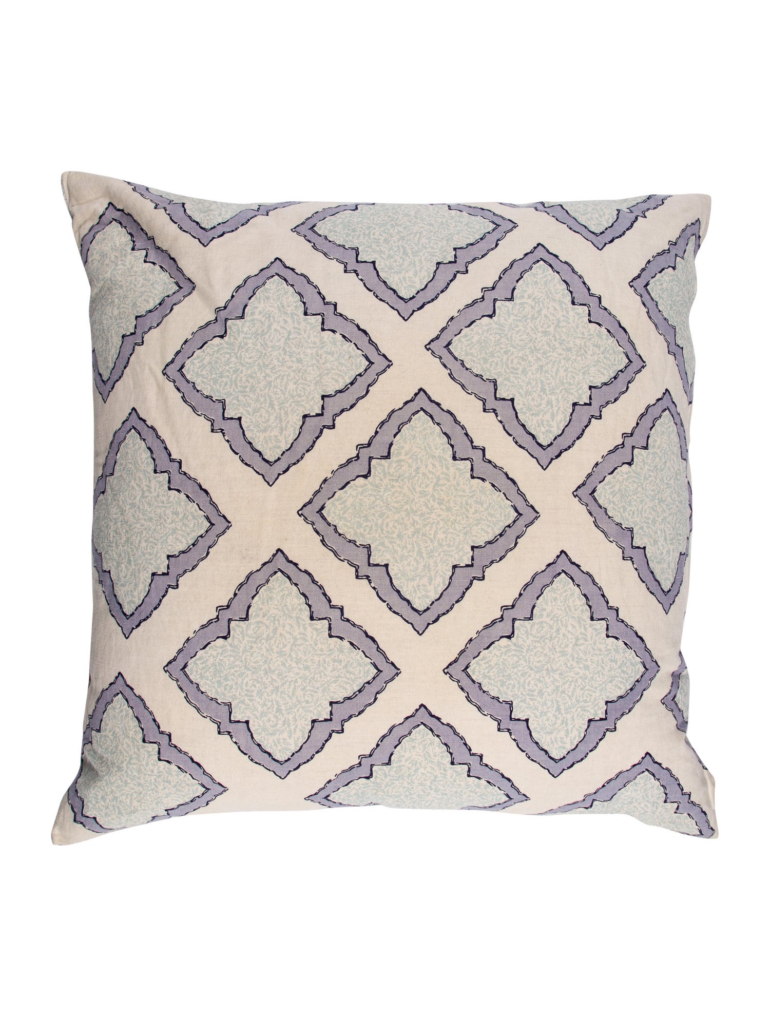 John Robshaw Patterned Linen Throw Pillow Pillows & Throws